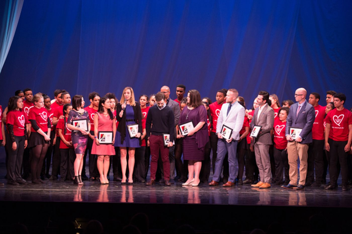 Photo Flash: Jessie Mueller, Christopher Jackson, Adrienne Warren and More Take Part in Rosie's Theater Kids' PASSING IT ON Benefit  Image