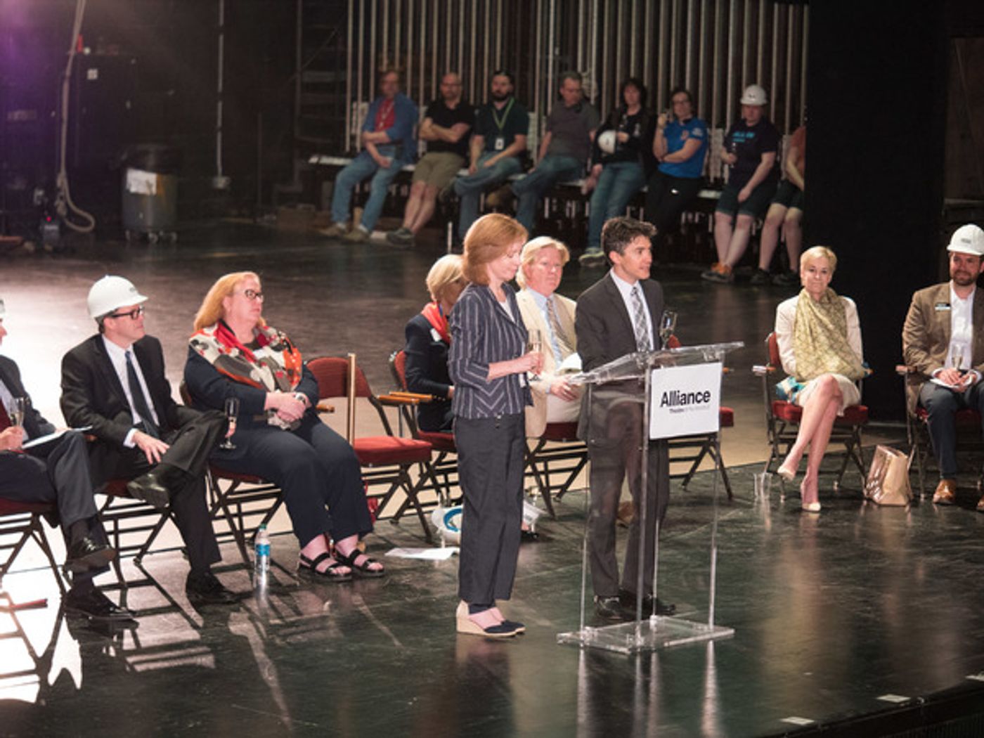 Photos and Video: The Wall Crumbles at Alliance Theatre's Ground Breaking Photos and Video: The Wall Crumbles at Alliance Theatre's Ground Breaking Image
