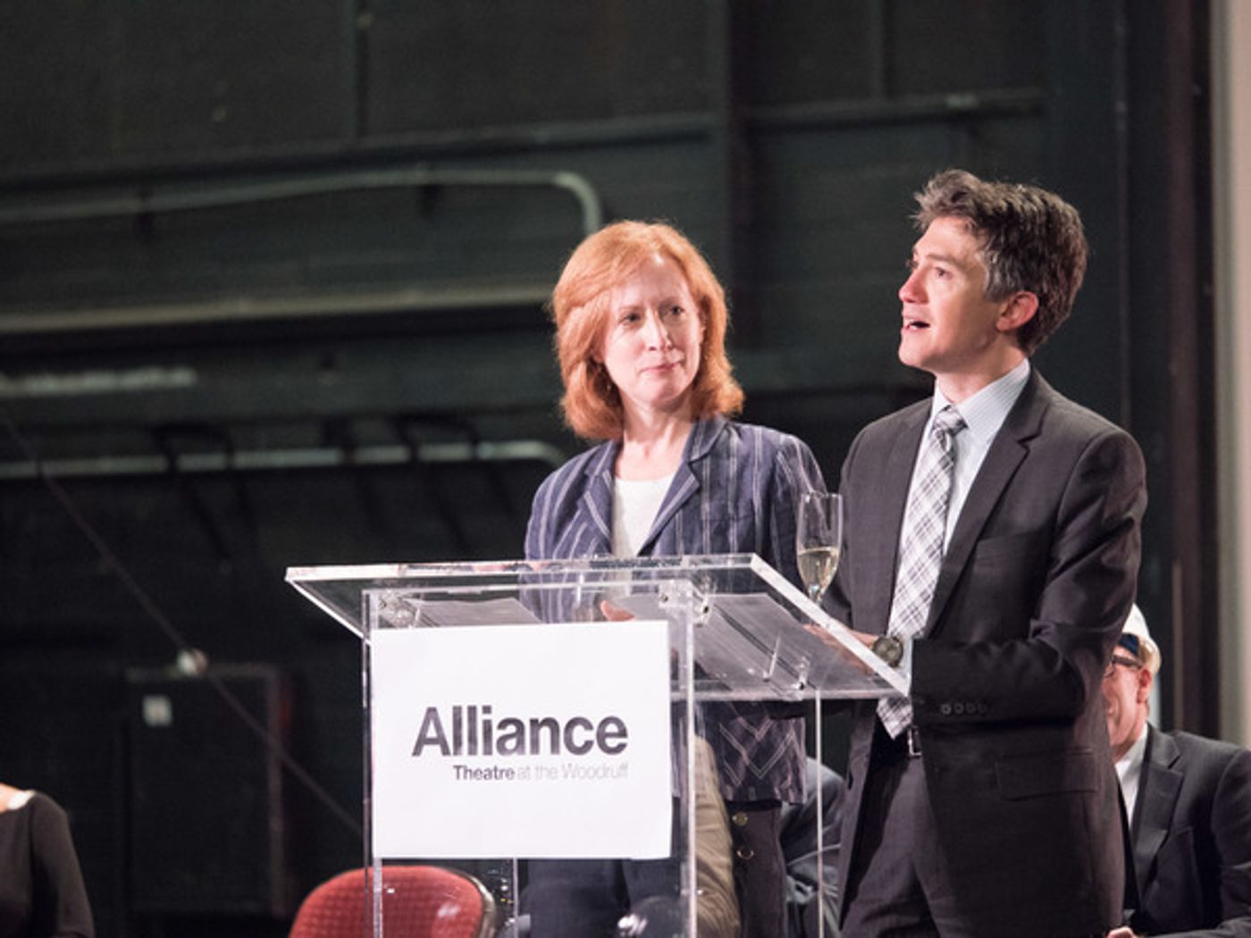 Photos and Video: The Wall Crumbles at Alliance Theatre's Ground Breaking Photos and Video: The Wall Crumbles at Alliance Theatre's Ground Breaking Image