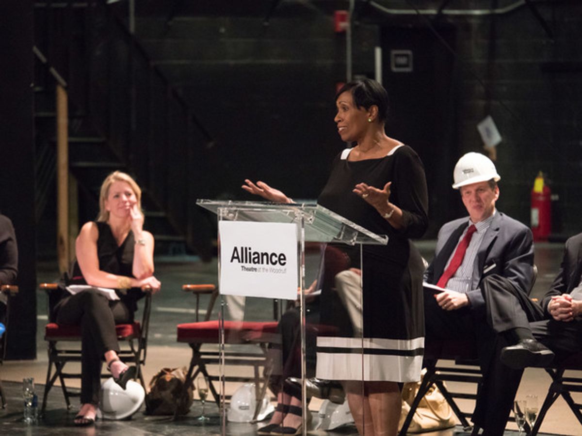 Helen Smith Price at Photos and Video: The Wall Crumbles at Alliance Theatre's Ground Breaking