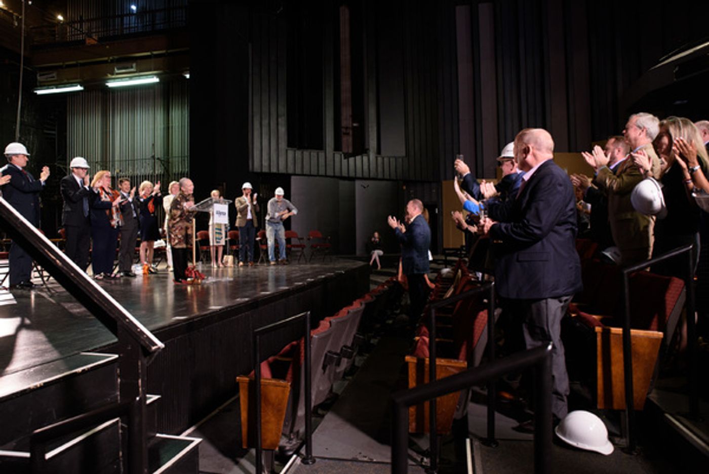 Photos and Video: The Wall Crumbles at Alliance Theatre's Ground Breaking Photos and Video: The Wall Crumbles at Alliance Theatre's Ground Breaking Image
