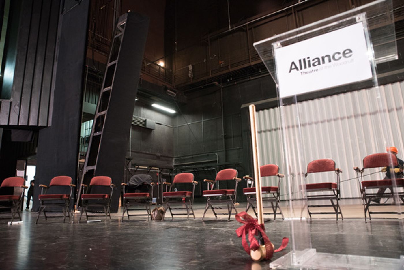 Photos and Video: The Wall Crumbles at Alliance Theatre's Ground Breaking Photos and Video: The Wall Crumbles at Alliance Theatre's Ground Breaking Image