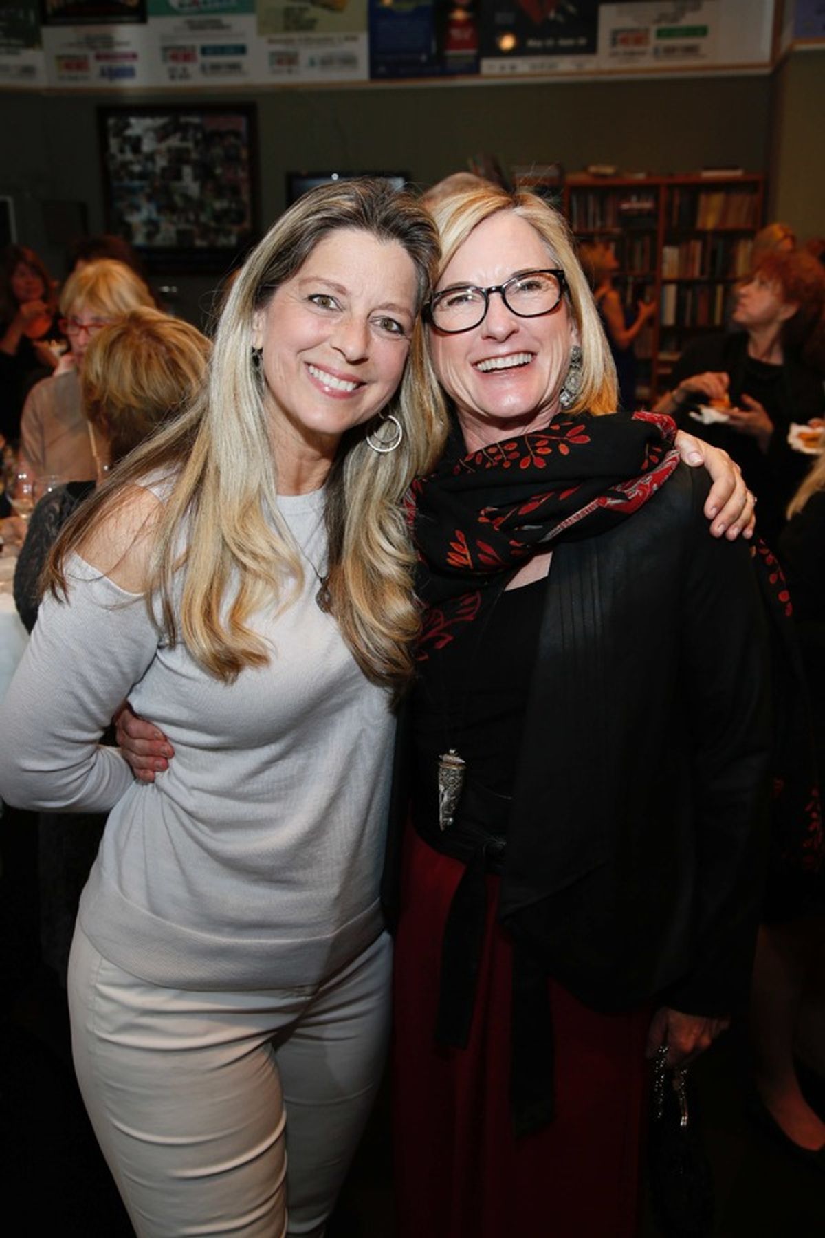 Victoria Strombom with Martha Simkins-Davis. at 