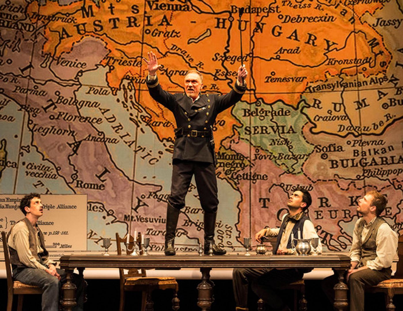 Photo Flash: First Look at Stephen Stocking, Patrick Page and More in Rajiv Joseph's ARCHDUKE at the Taper  Image