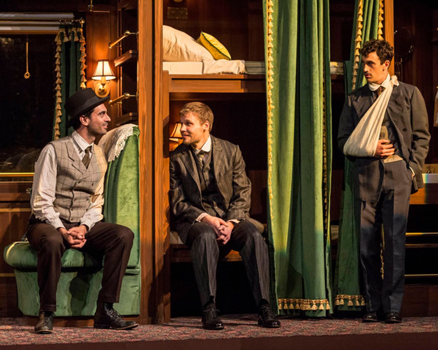 Photo Flash: First Look at Stephen Stocking, Patrick Page and More in Rajiv Joseph's ARCHDUKE at the Taper  Image