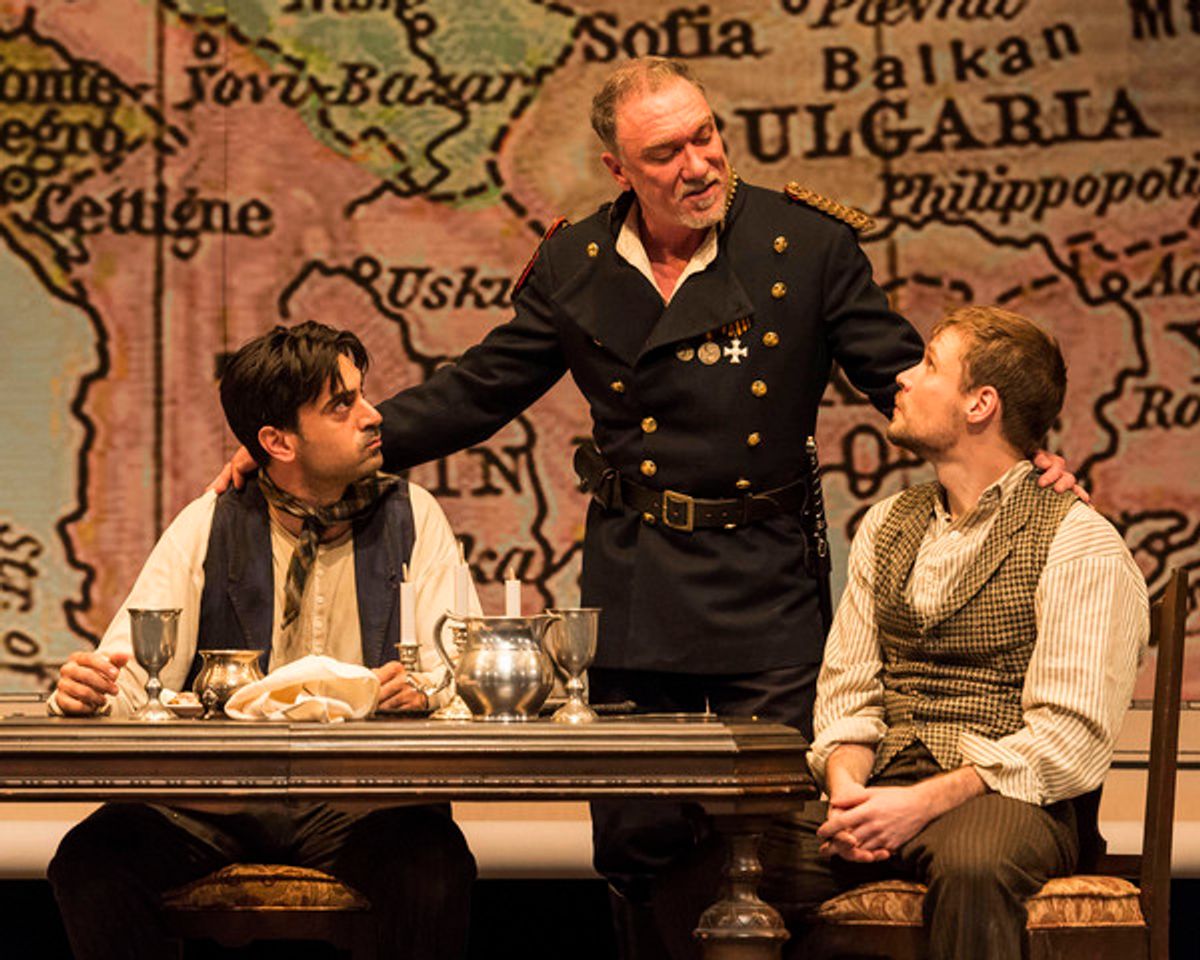 Ramiz Monsef, Patrick Page and Josiah Bania at 