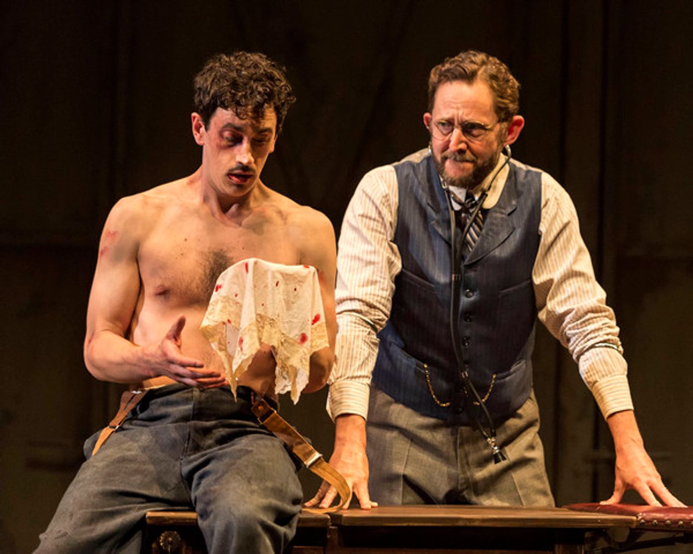 Photo Flash: First Look at Stephen Stocking, Patrick Page and More in Rajiv Joseph's ARCHDUKE at the Taper  Image