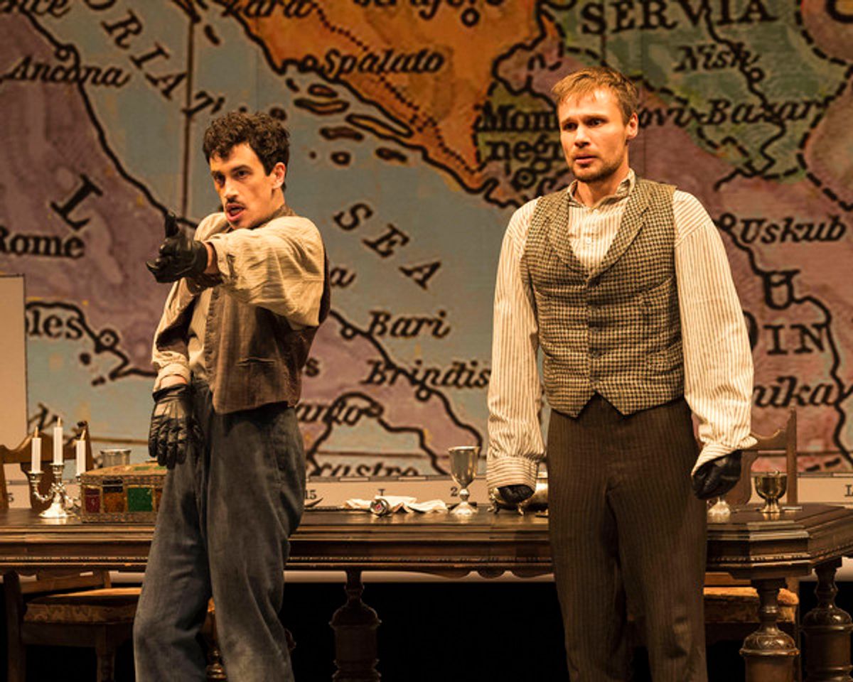 Stephen Stocking and Josiah Bania at 