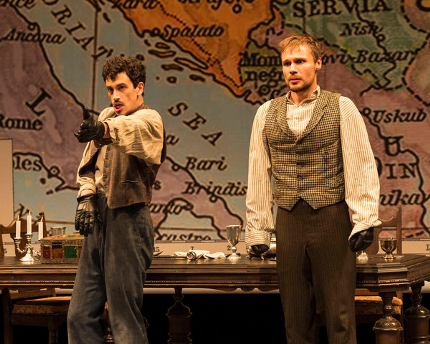 Photo Flash: First Look at Stephen Stocking, Patrick Page and More in Rajiv Joseph's ARCHDUKE at the Taper  Image