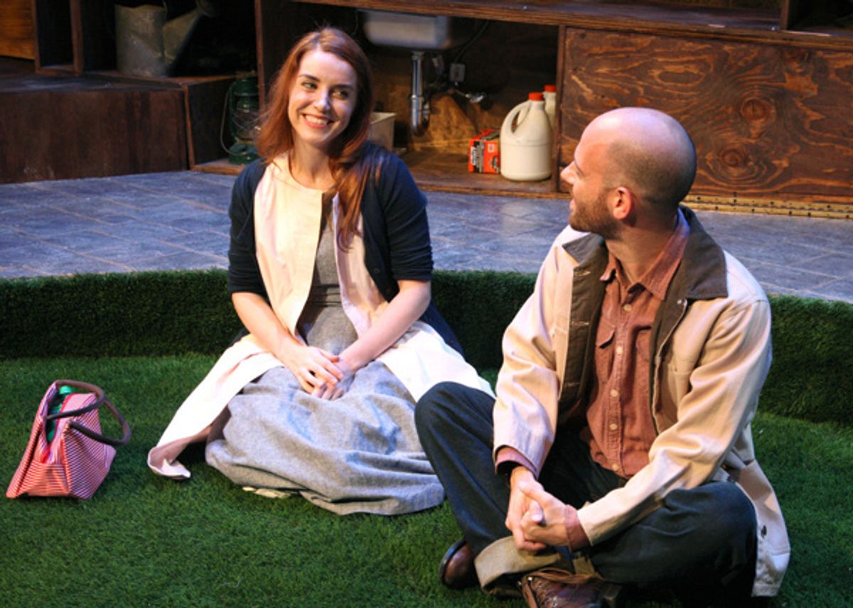 Mary Swanson (Lola Kelly) feels like she's making a new friend in MIDDLETOWN in the form of the town handyman, John Dodge (James McHale). Spend time with your neighbors at MIDDLETOWN, starting this weekend, April 29th through May 21st.
Photo by Dou at 