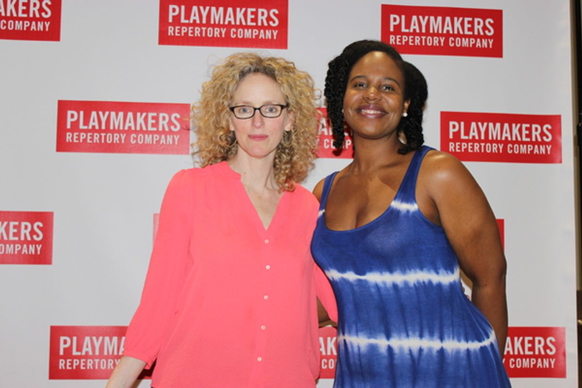 Vivienne Benesch and Tangela Large at 