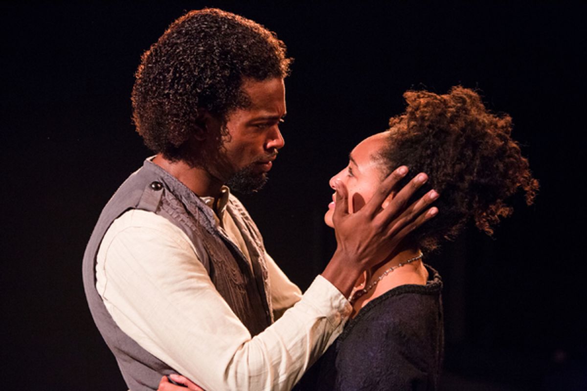 Marcus Griffiths and Natalie Simpson at 