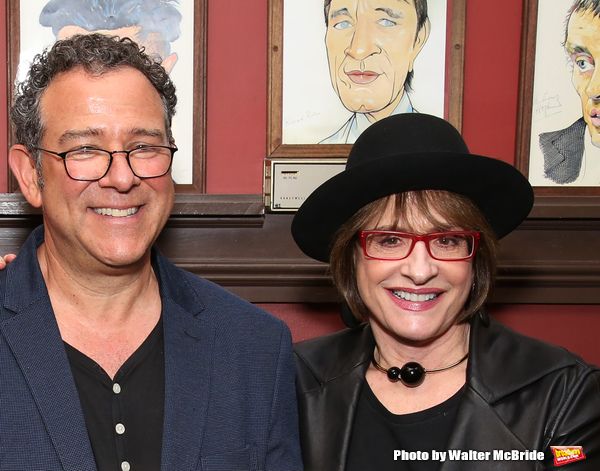 Michael Grief and Patti Lupone  Photo