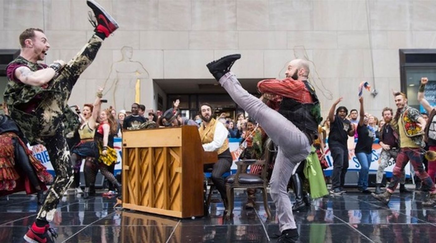 Photo Flash: Highlights from TODAY's 'Best of Broadway Week' Live Performances  Image