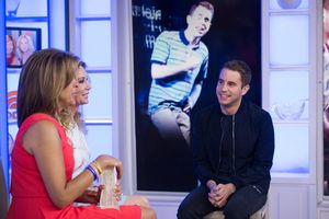 Hoda Kotb and Ben Platt @ BroadwayWorld Hoda Kotb and Ben Platt Photo