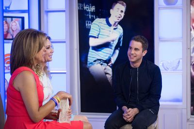  Hoda Kotb and Ben Platt  Photo