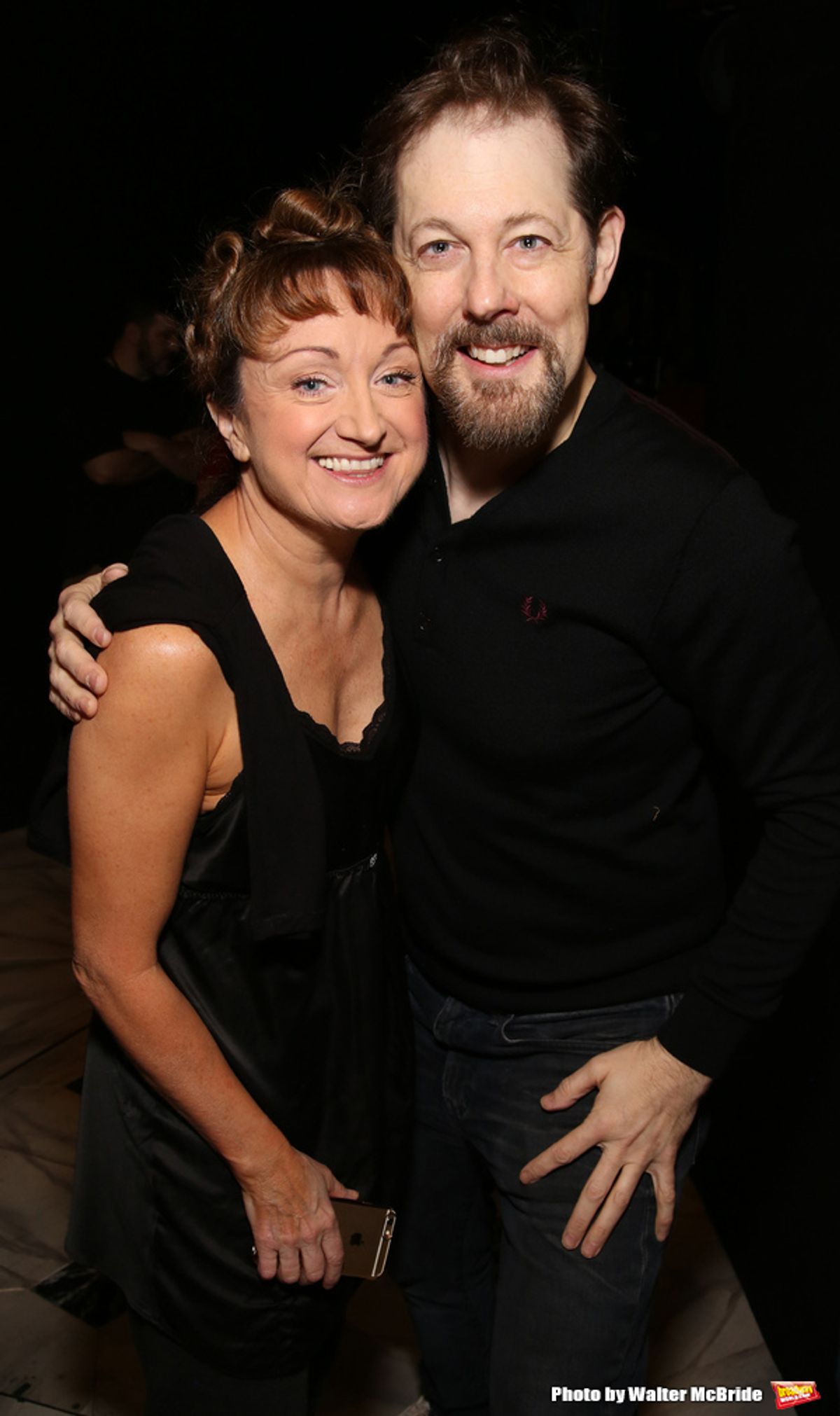  Caroline O'Connor and Joghn Bolton at 