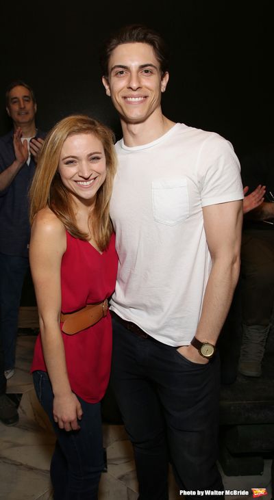 Christy Altomare and Derek Klena   Photo