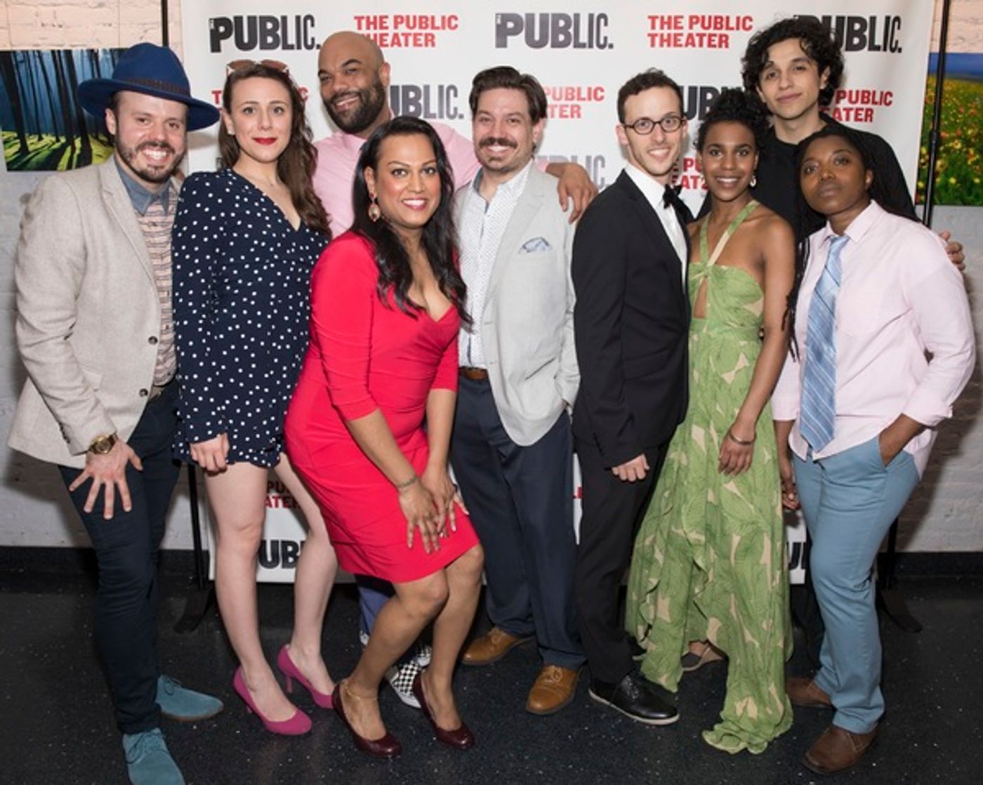 Photo Flash: Lupita Nyong'o and More Celebrate Mobile Unit's TWELFTH NIGHT Opening at The Public  Image