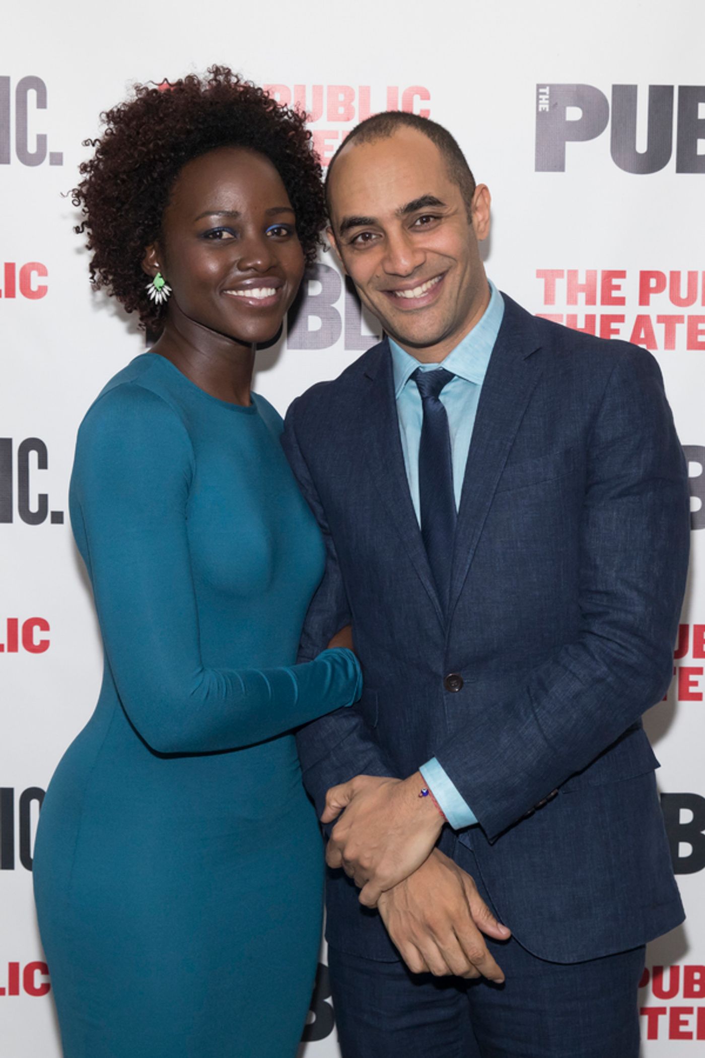 Photo Flash: Lupita Nyong'o and More Celebrate Mobile Unit's TWELFTH NIGHT Opening at The Public  Image