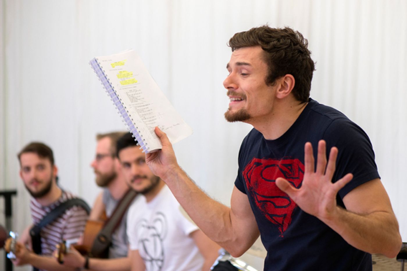 Photo Exclusive: In Rehearsal for PAPER HEARTS at Upstairs at the Gatehouse Photo Exclusive: In Rehearsal for PAPER HEARTS at Upstairs at the Gatehouse Image