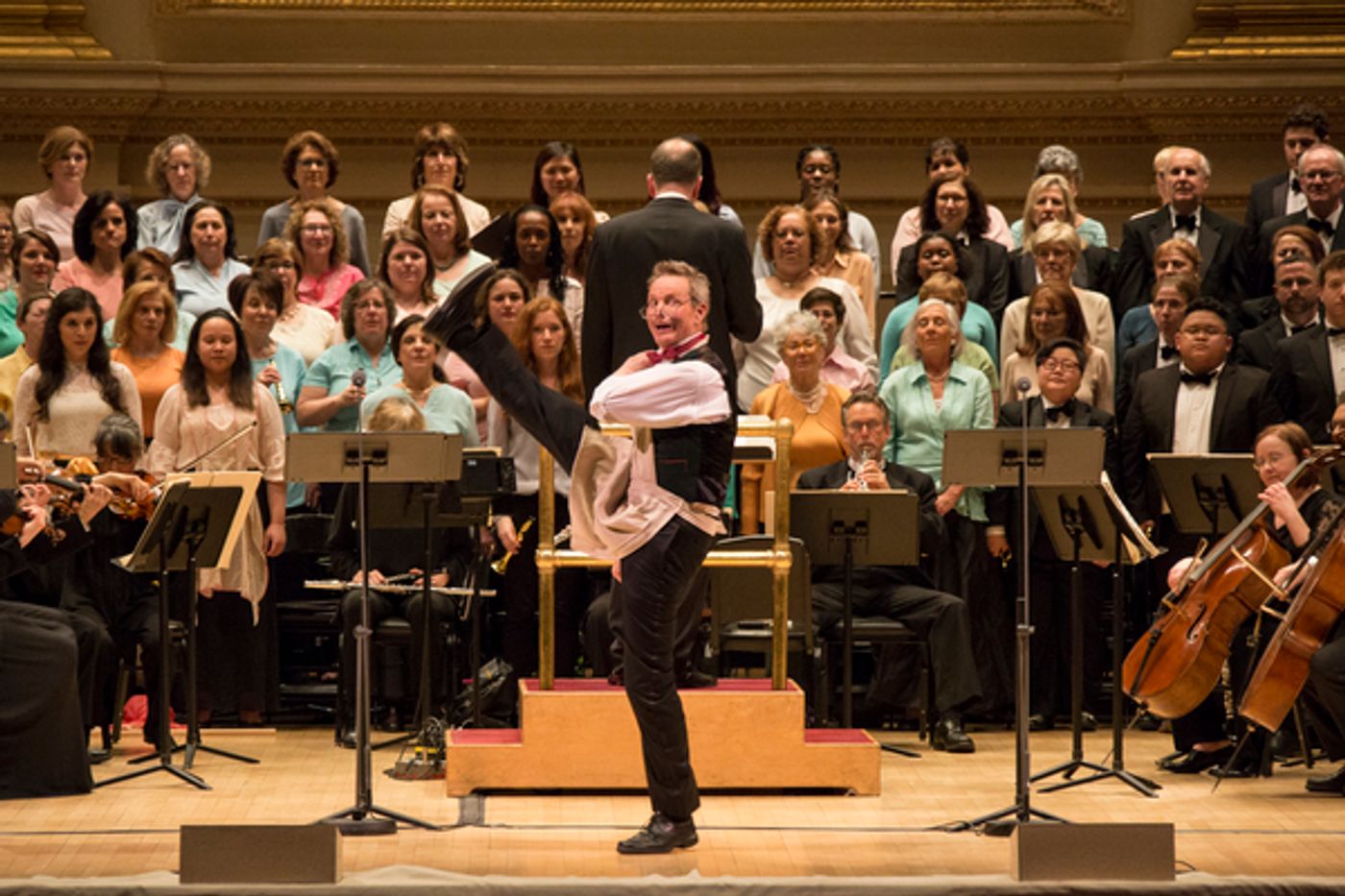 Photo Flash: Kelli O'Hara, Bill Irwin, Lauren Worsham and More March Into MasterVoices' BABES IN TOYLAND  Image