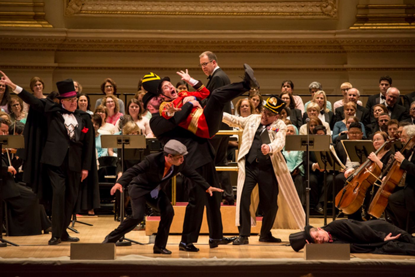 Photo Flash: Kelli O'Hara, Bill Irwin, Lauren Worsham and More March Into MasterVoices' BABES IN TOYLAND  Image