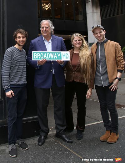 Bret Tucker, Stewart F. Lane, Bonnie Comley and Julian Dankner Photo