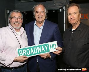 Mitch Owgang, Stewart F. Lane and David Horn @ BroadwayWorld Mitch Owgang, Stewart F. Lane and David Horn Photo