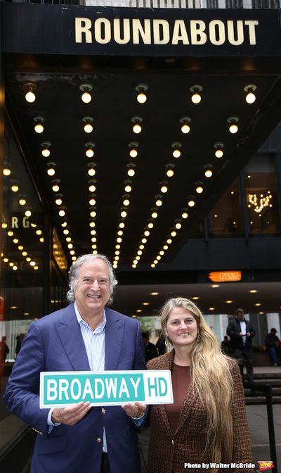 Stewart F. Lane and Bonnie Comley  Photo