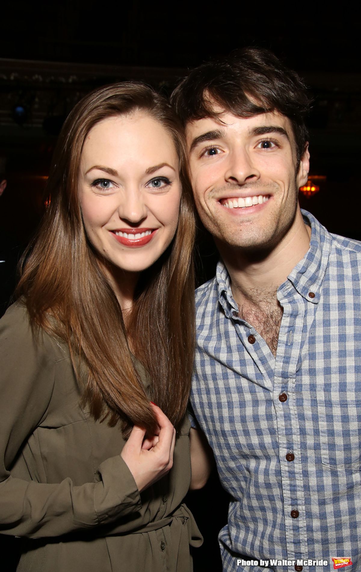 Laura Osnes and Corey Cott at 