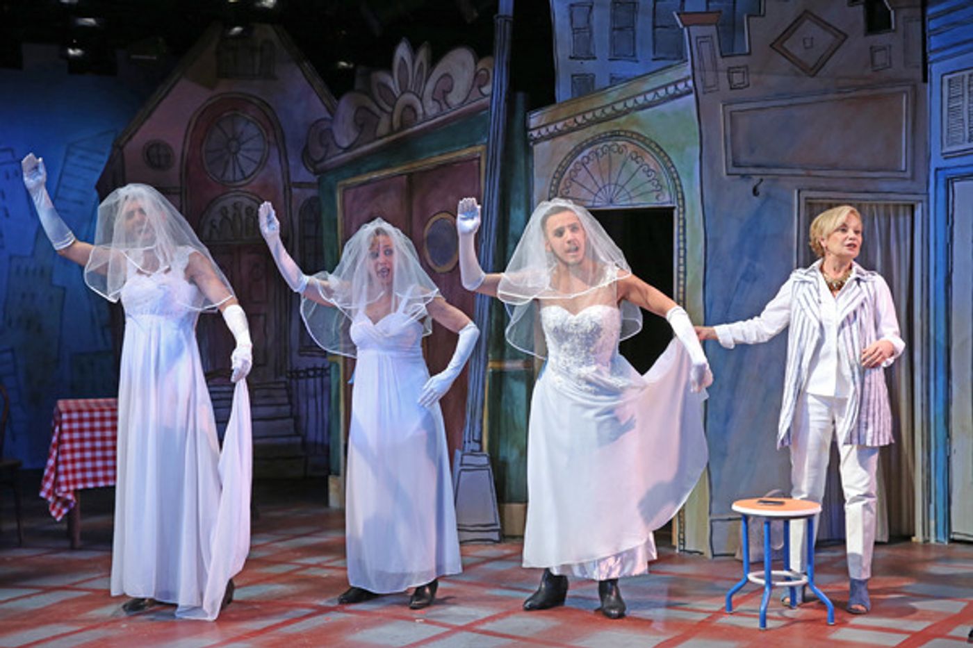 Photo Flash: The Bells Are Ringing! First Look at David Spadora, Lenny Wolpe, Robin Skye and More in MARRY HARRY at York Theatre Company  Image