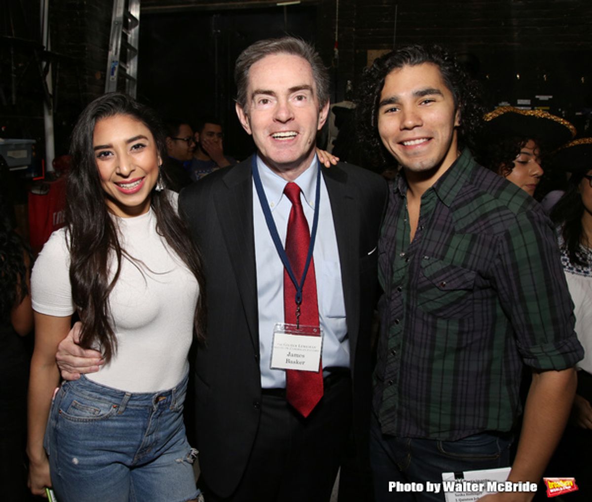 Lauren Boyd, James Basker and Anthony Lee Medina at 