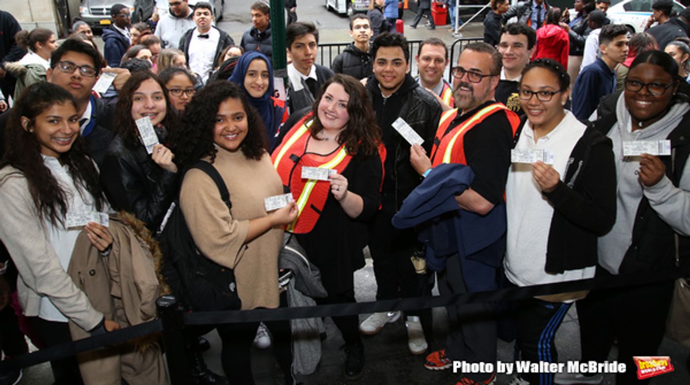Photo Coverage: Students Get to Check Out HAMILTON at Latest #EduHam Matinee Photo Coverage: Students Get to Check Out HAMILTON at Latest #EduHam Matinee Image