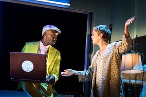 Nathan Stewart-Jarrett and Denise Gough @ BroadwayWorld Nathan Stewart-Jarrett and Denise Gough Photo