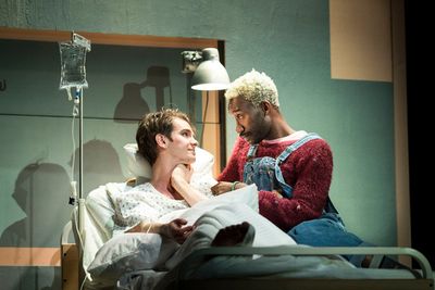 Andrew Garfield and Nathan Stewart-Jarrett  Photo