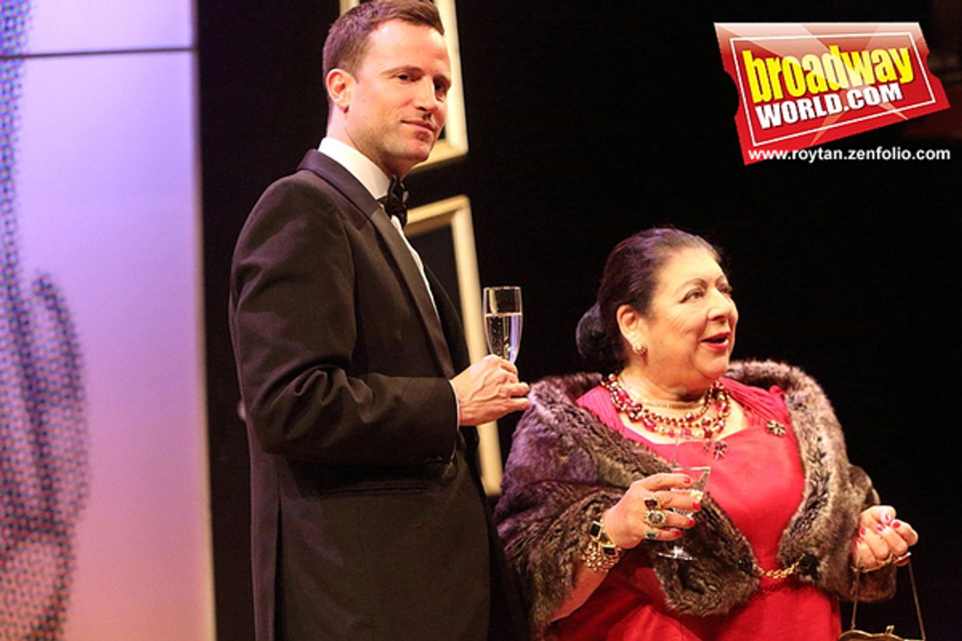 Photo Flash: Miriam Margolyes Stars in Glamour Face-Off MADAME RUBINSTEIN  Image