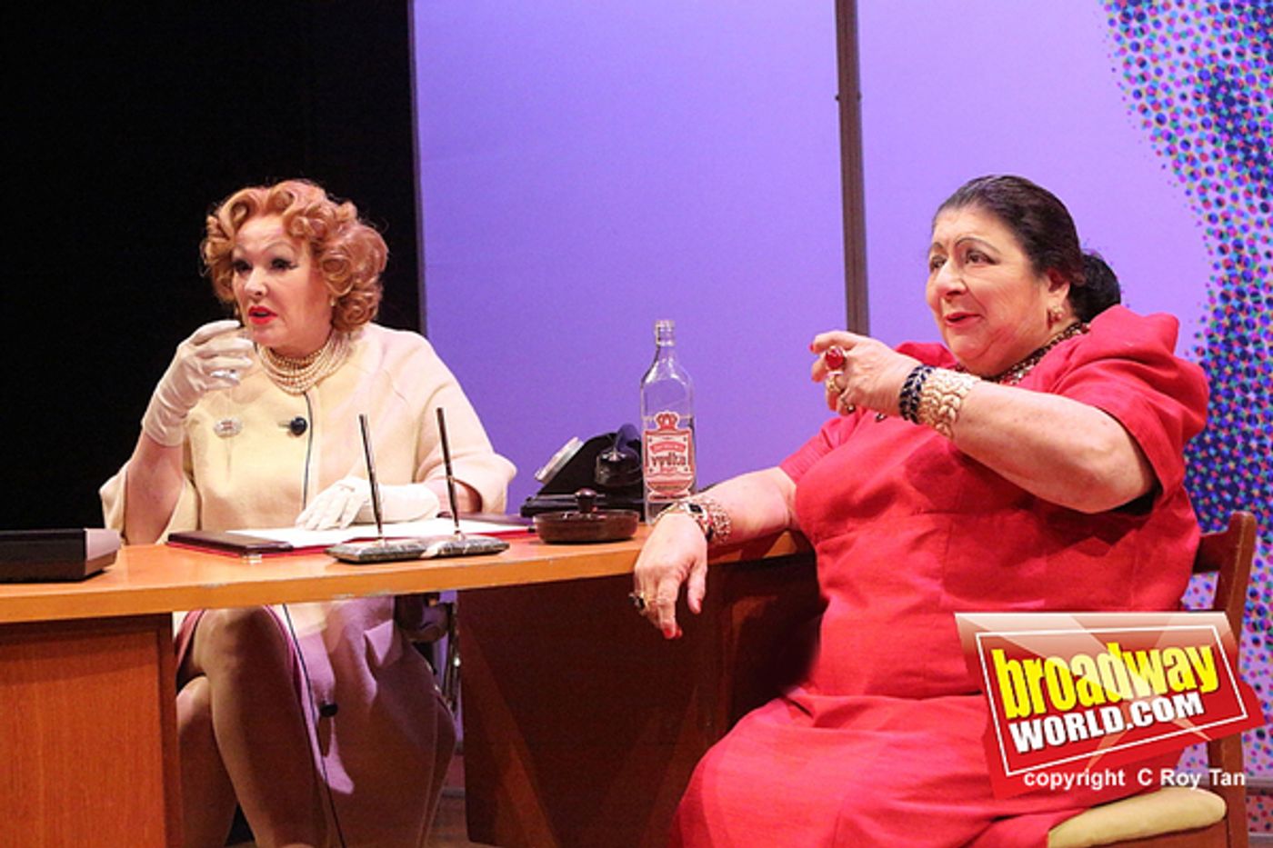 Photo Flash: Miriam Margolyes Stars in Glamour Face-Off MADAME RUBINSTEIN  Image