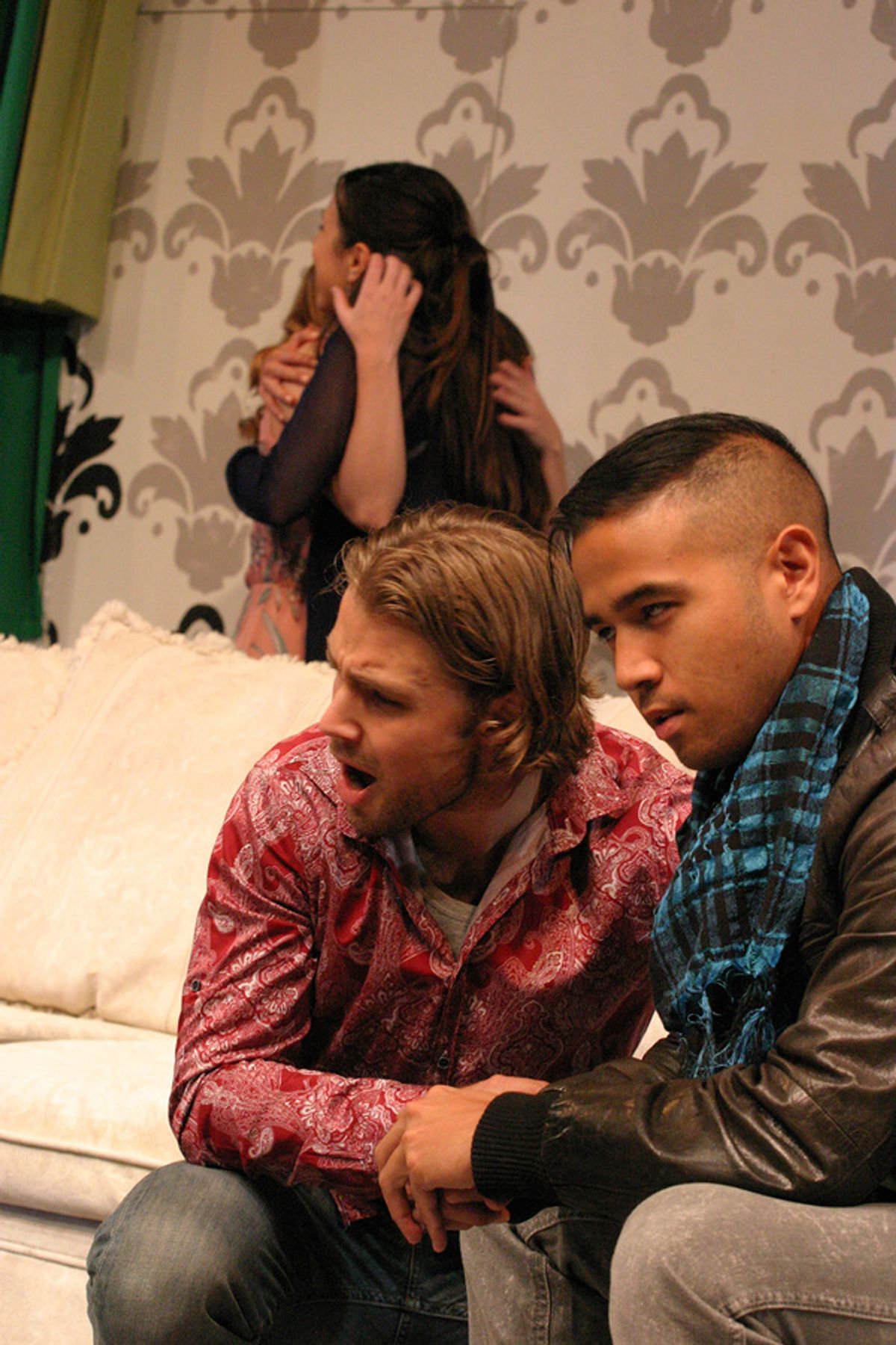 Front: Max Lloyd-Jones, Kevin Matthew Reyes
Rear: Kristin Couture and Natali Anna  at 