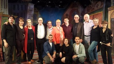 Eric Svejcar, Morgan Cowling, Jennifer Robbins, Dan Martin, 
Bill Castellino, Lidia  Photo