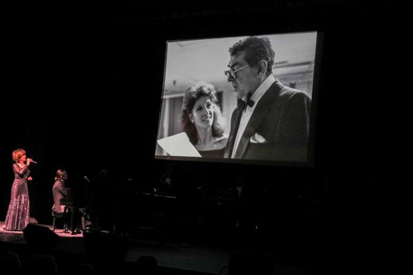 Photo Coverage: Deana Martin Brings Dean While Sal Scognamillo Brings Patsy's Italian Restaurant To The Ciccone Theatre Photo Coverage: Deana Martin Brings Dean While Sal Scognamillo Brings Patsy's Italian Restaurant To The Ciccone Theatre Image