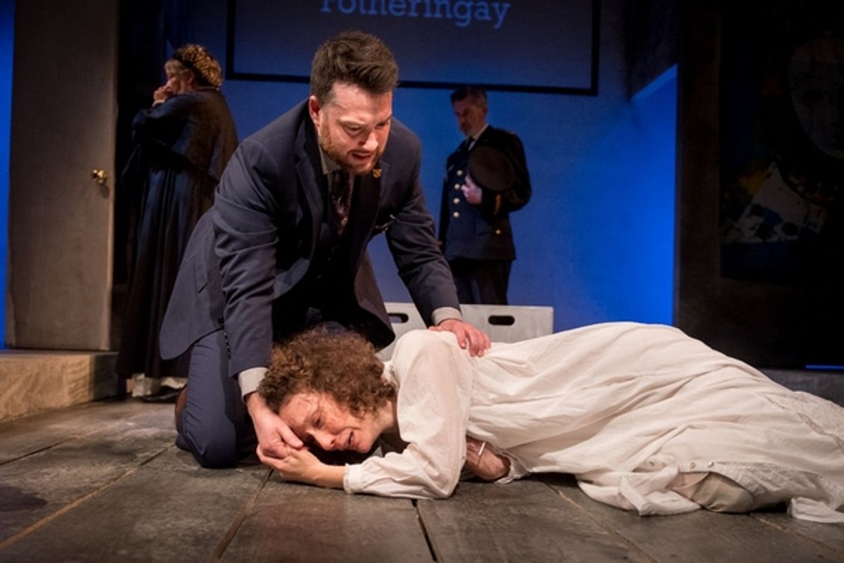 Justin Blanchard and Marianna Bassham, Wendy Overly and Richard Noble at 