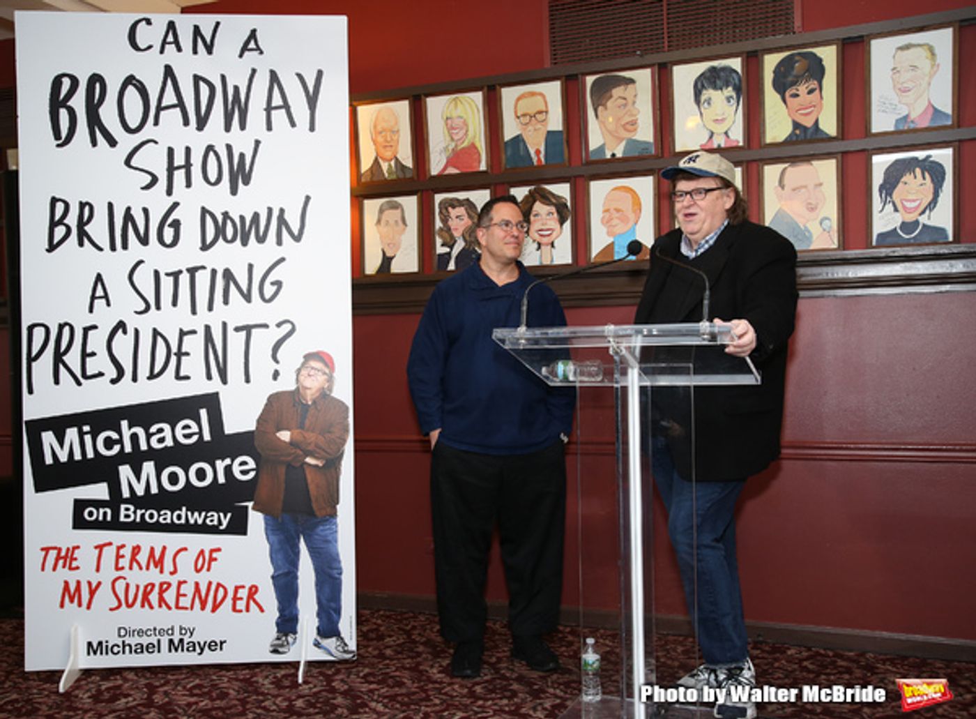 Photo Coverage: Michael Moore Announces Broadway Debut with THE TERMS OF MY SURRENDER Photo Coverage: Michael Moore Announces Broadway Debut with THE TERMS OF MY SURRENDER Image