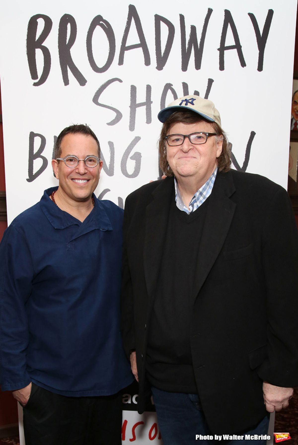 Director Director Michael Mayer with Michael Moore  at 