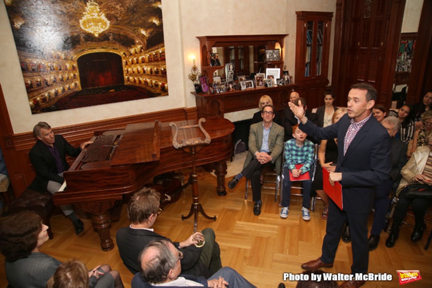 Photo Coverage: Inside the Dramatists Guild Fund's Salon with Stephen Schwartz Photo Coverage: Inside the Dramatists Guild Fund's Salon with Stephen Schwartz Image