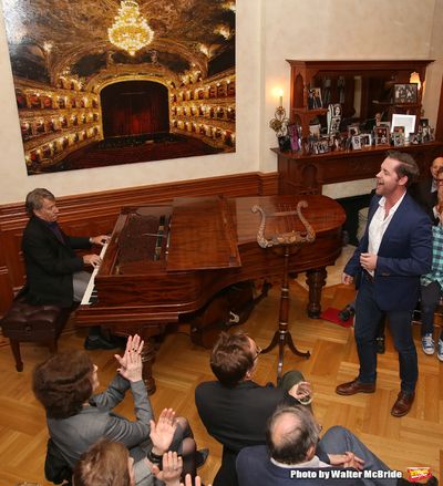 Stephen Schwartz and Michael McCorry Rose Photo