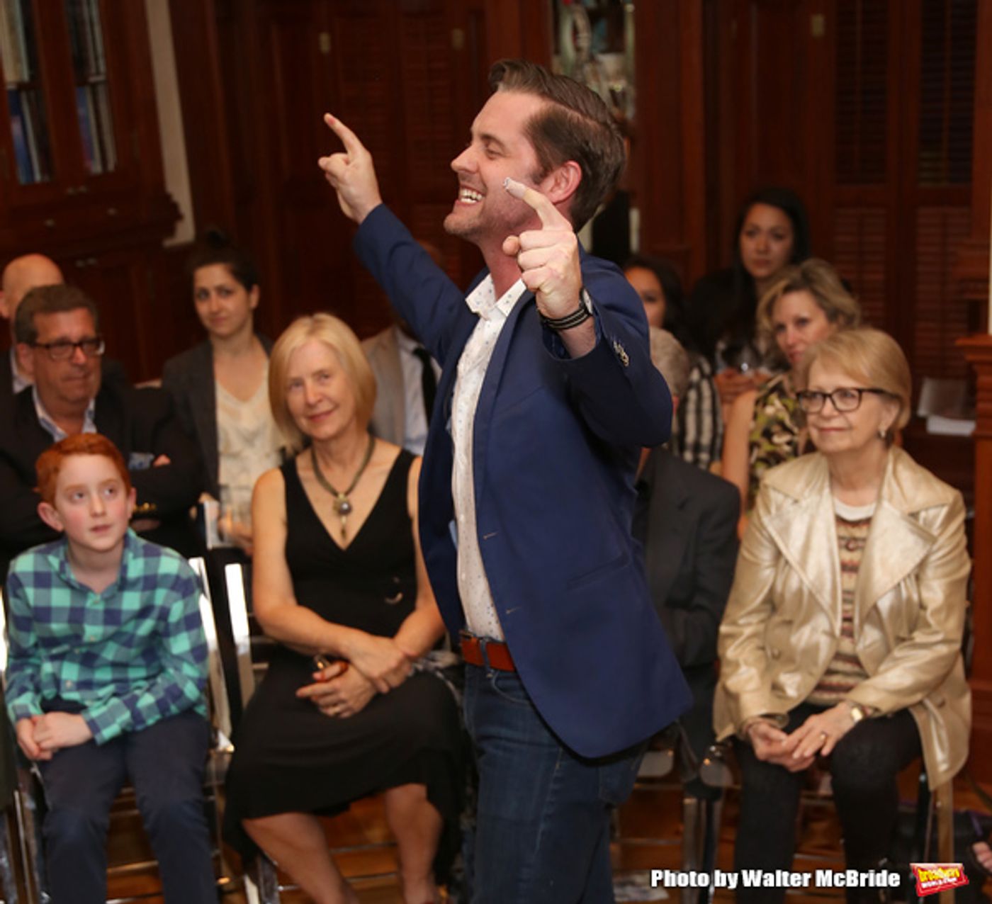 Photo Coverage: Inside the Dramatists Guild Fund's Salon with Stephen Schwartz Photo Coverage: Inside the Dramatists Guild Fund's Salon with Stephen Schwartz Image