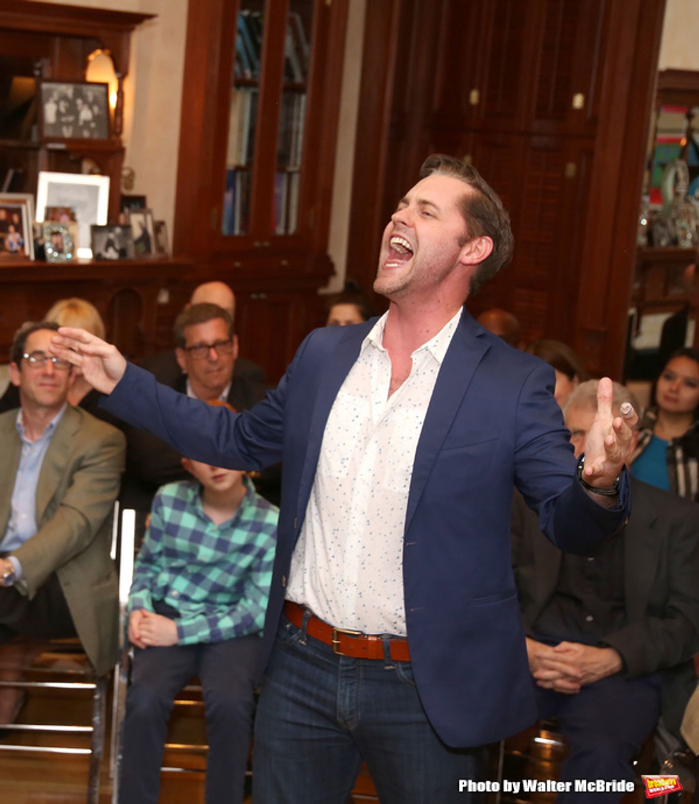 Photo Coverage: Inside the Dramatists Guild Fund's Salon with Stephen Schwartz Photo Coverage: Inside the Dramatists Guild Fund's Salon with Stephen Schwartz Image