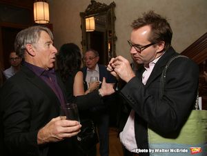 Stephen Schwartz and Michael Riedel @ BroadwayWorld Stephen Schwartz and Michael Riedel Photo
