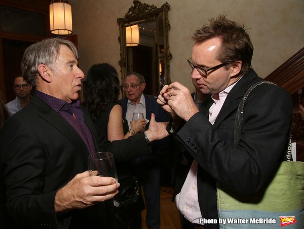 Stephen Schwartz and Michael Riedel Photo